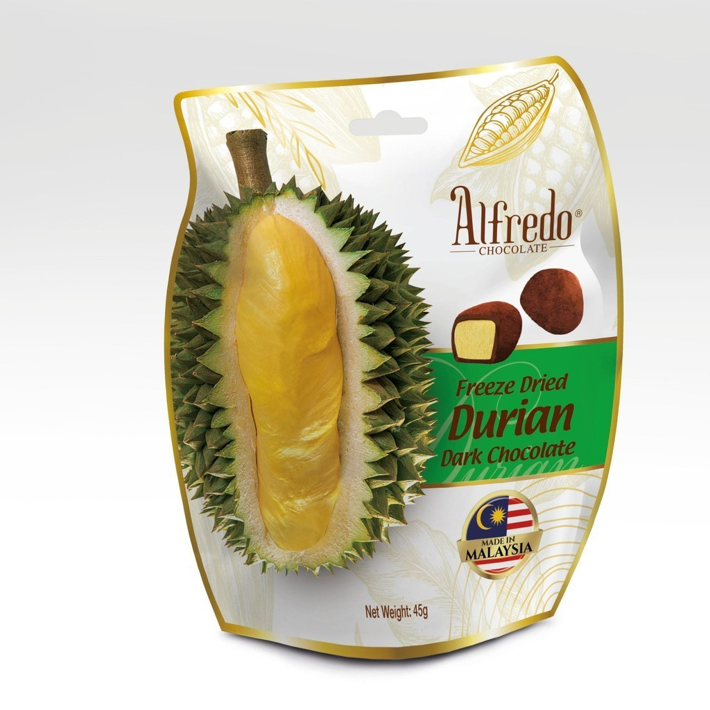 Alfredo Freeze Dried Durian Dark Chocolate 45G