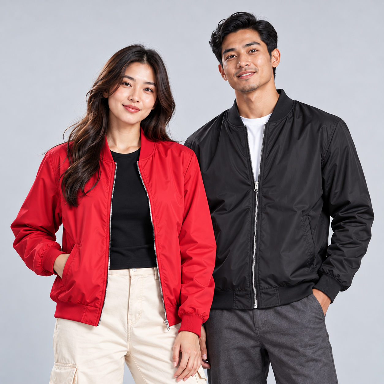 NORTH | Bomber Jacket - Polyester Pongee