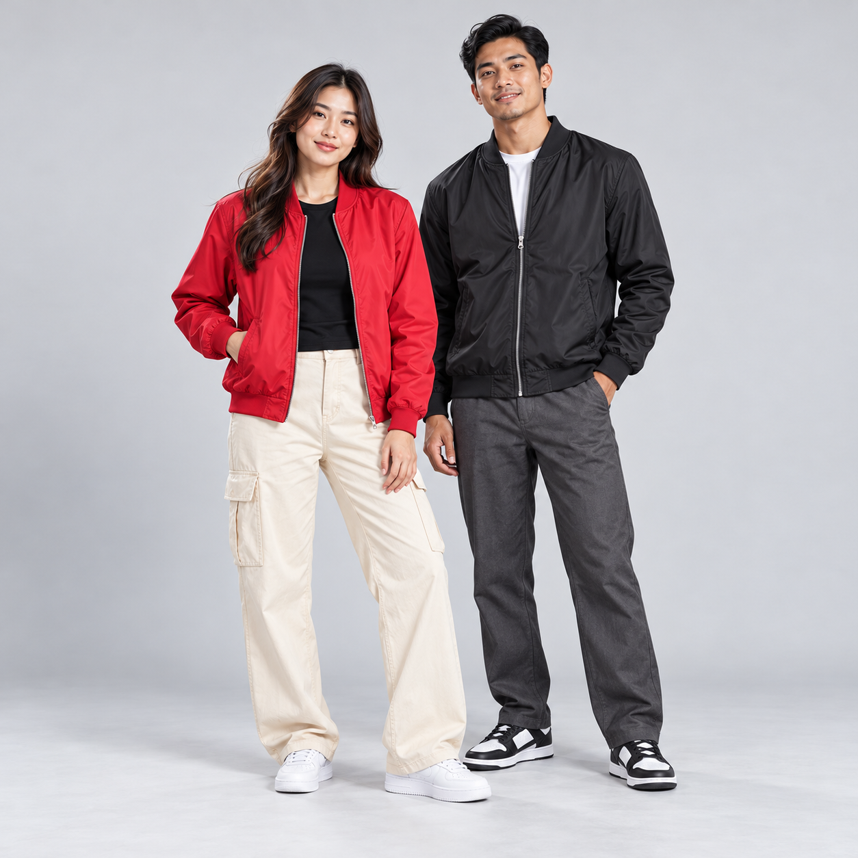 NORTH | Bomber Jacket - Polyester Pongee - Image 2