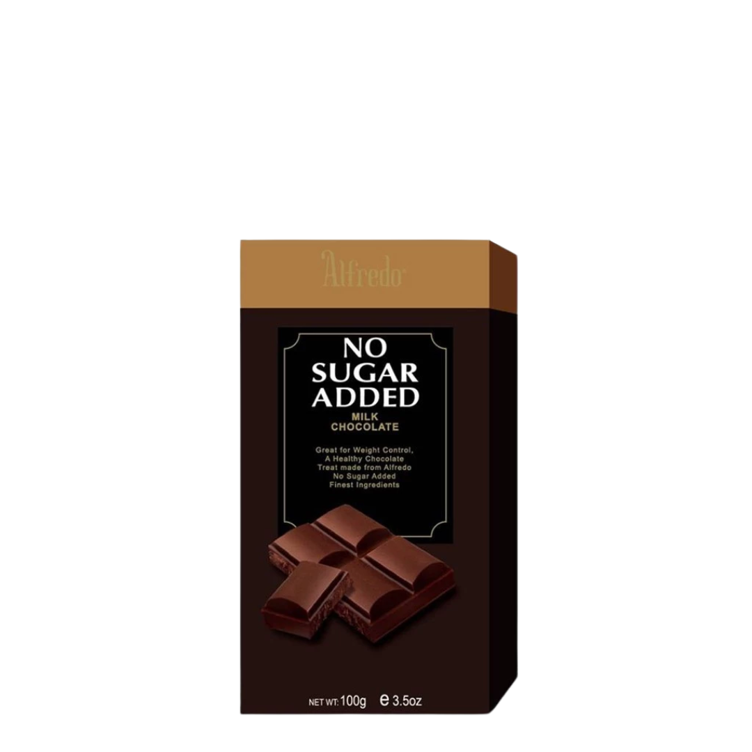 Alfredo Sugar-Free Milk Chocolate Bar 100G