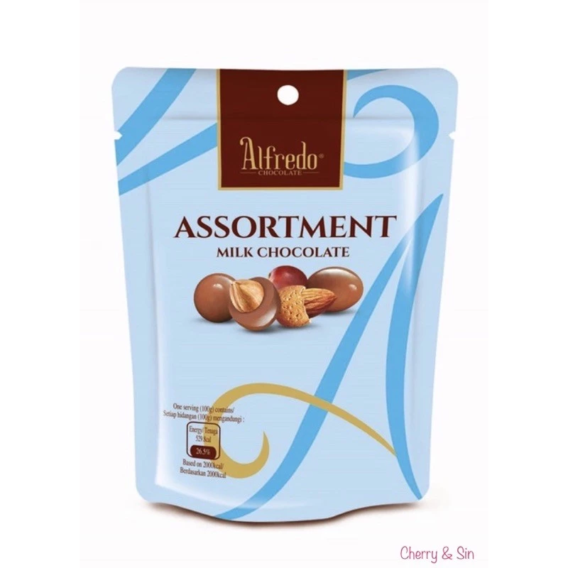 Alfredo Assorted Milk Chocolate Bar 50G