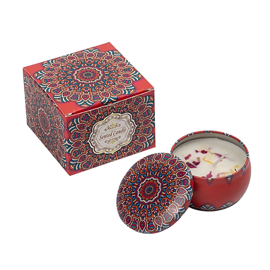 Blush Rose Scented Candle 75g