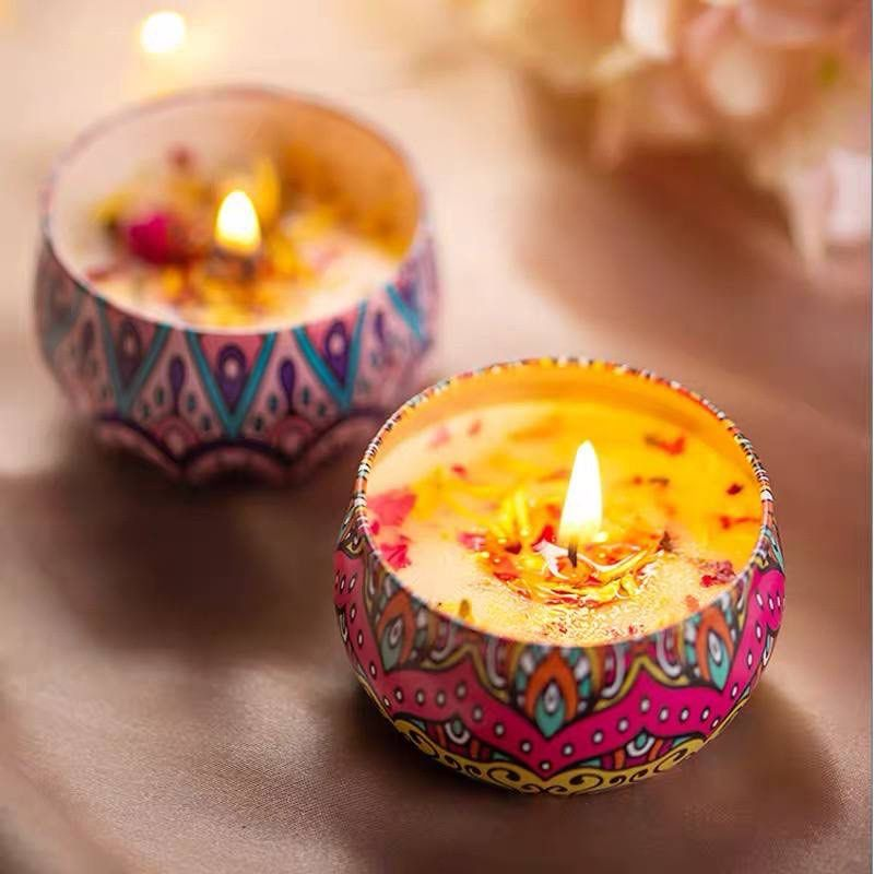 Blush Rose Scented Candle 75g