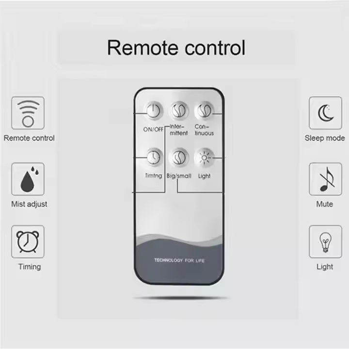 WANDER LED Aroma Diffuser Humidifier with Remote (500ml)