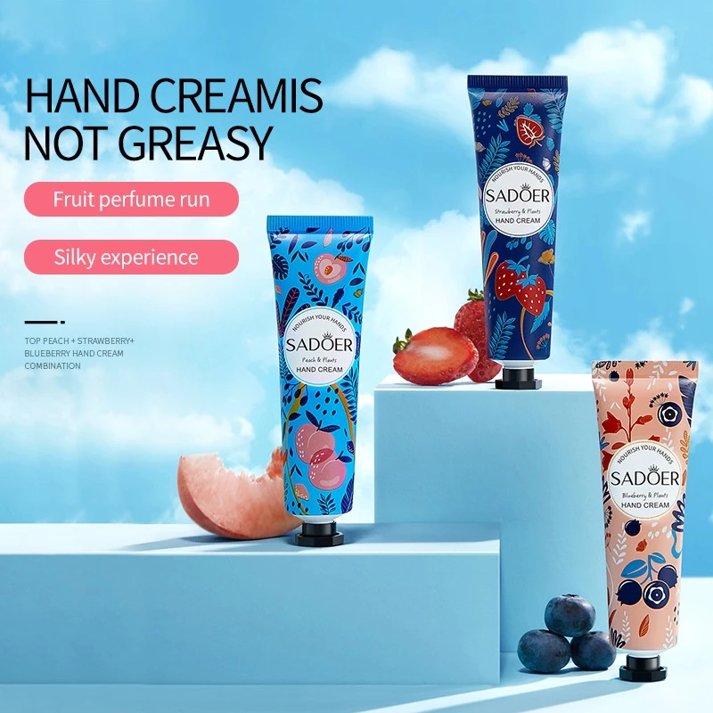 SADOER Peach Moisturizing Hand Cream (30g)