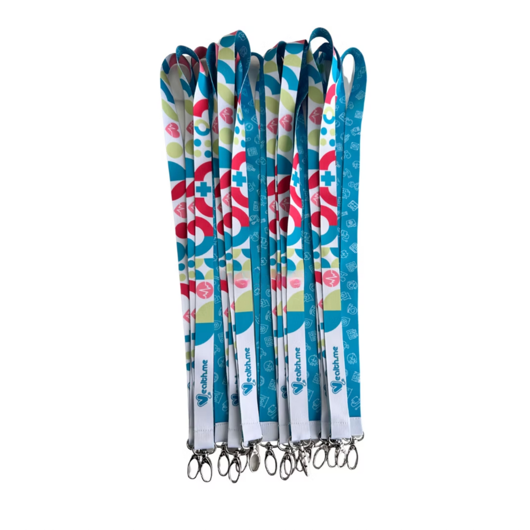 Custom Lanyards Full Colour 2 Side Print 20mm