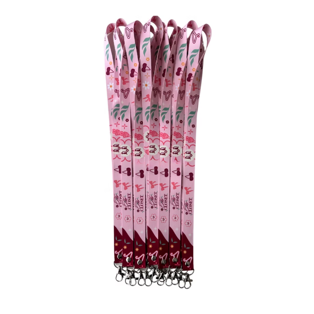 Custom Lanyards Full Colour 2 Side Print 20mm