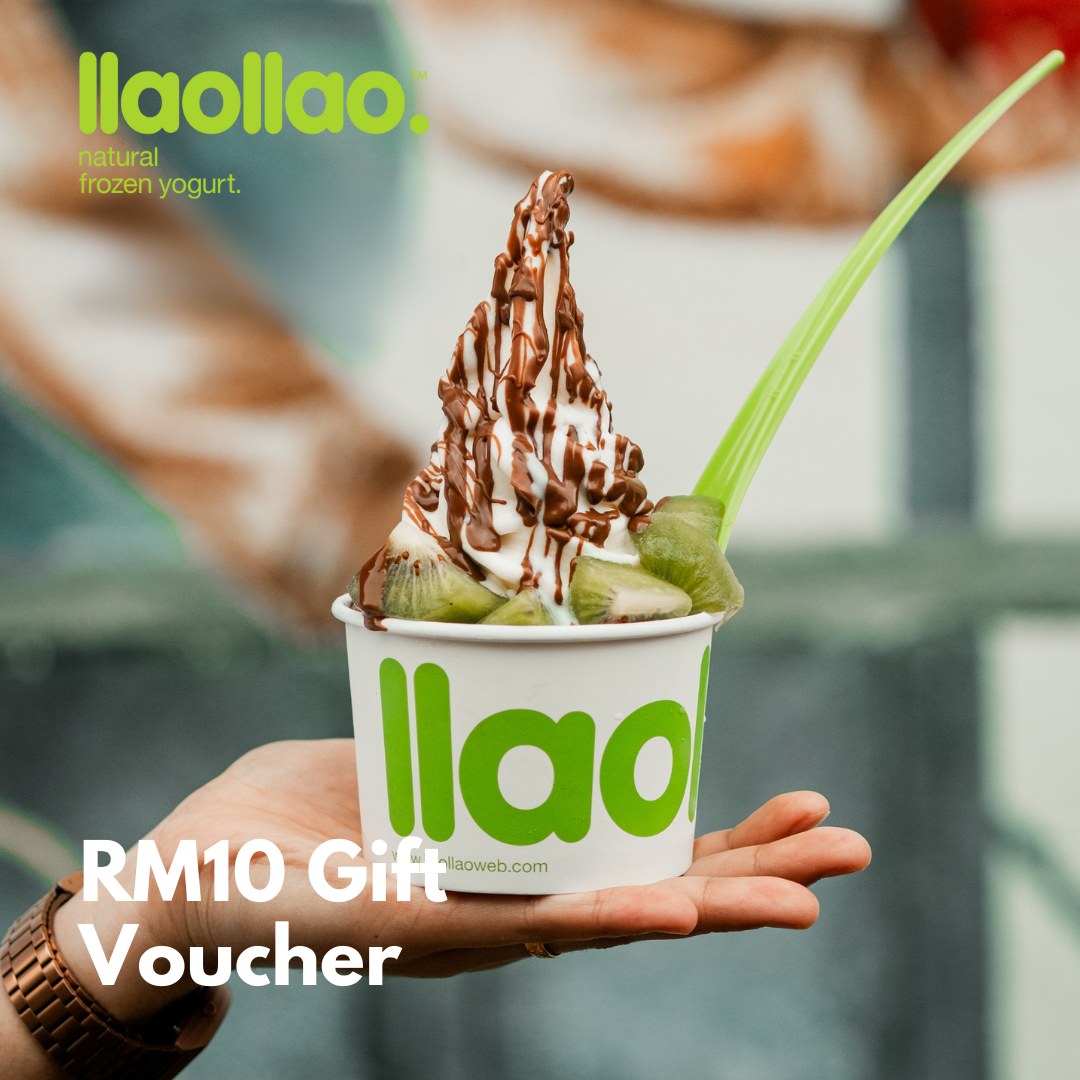 Llaollao Gift Voucher (RM10)