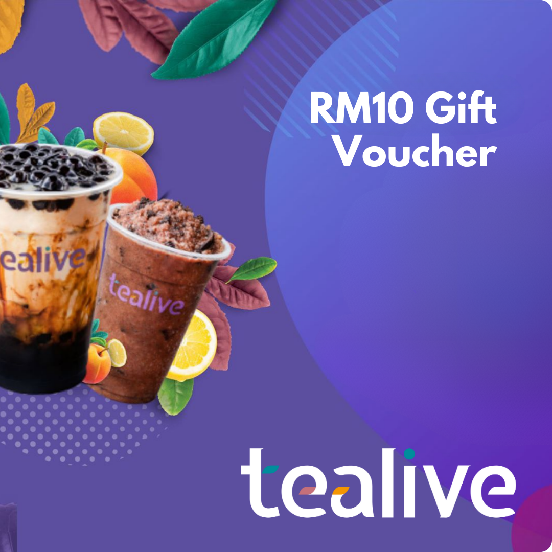 Tealive Gift Voucher (RM10)