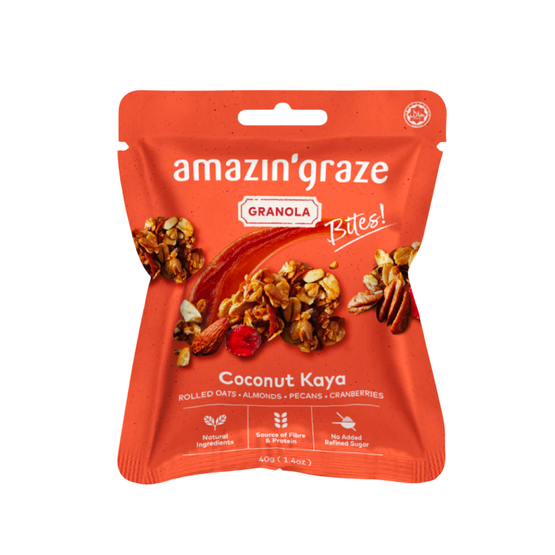Mini Coconut Kaya Granola Bites 40g