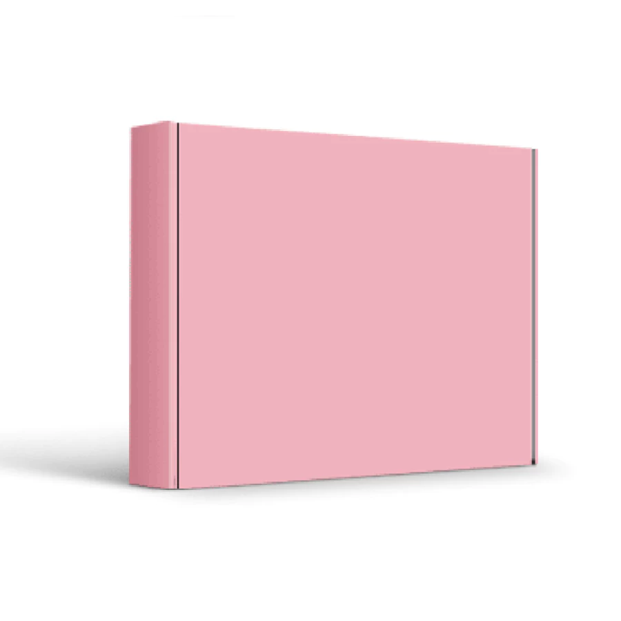 Colour Pizza Box - Pink - 30x21x5cm