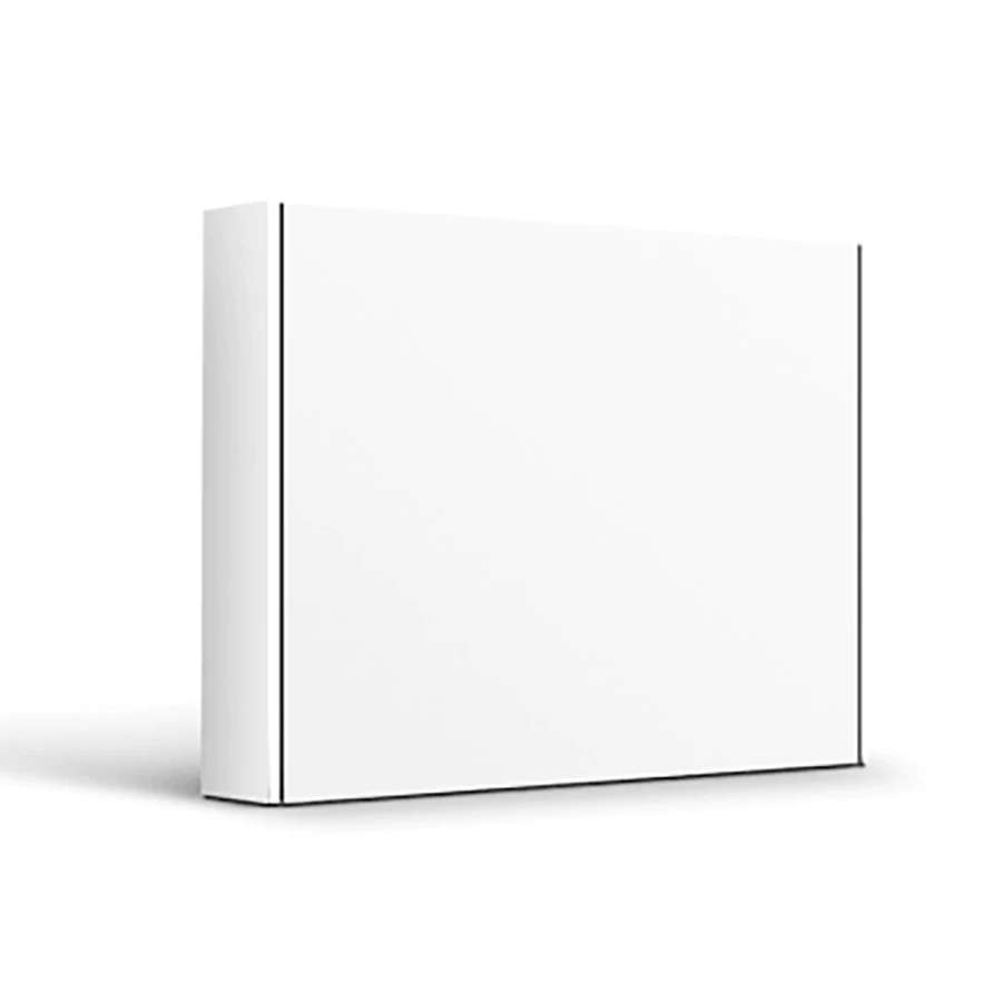 Colour Pizza Box - White - 30x21x5cm