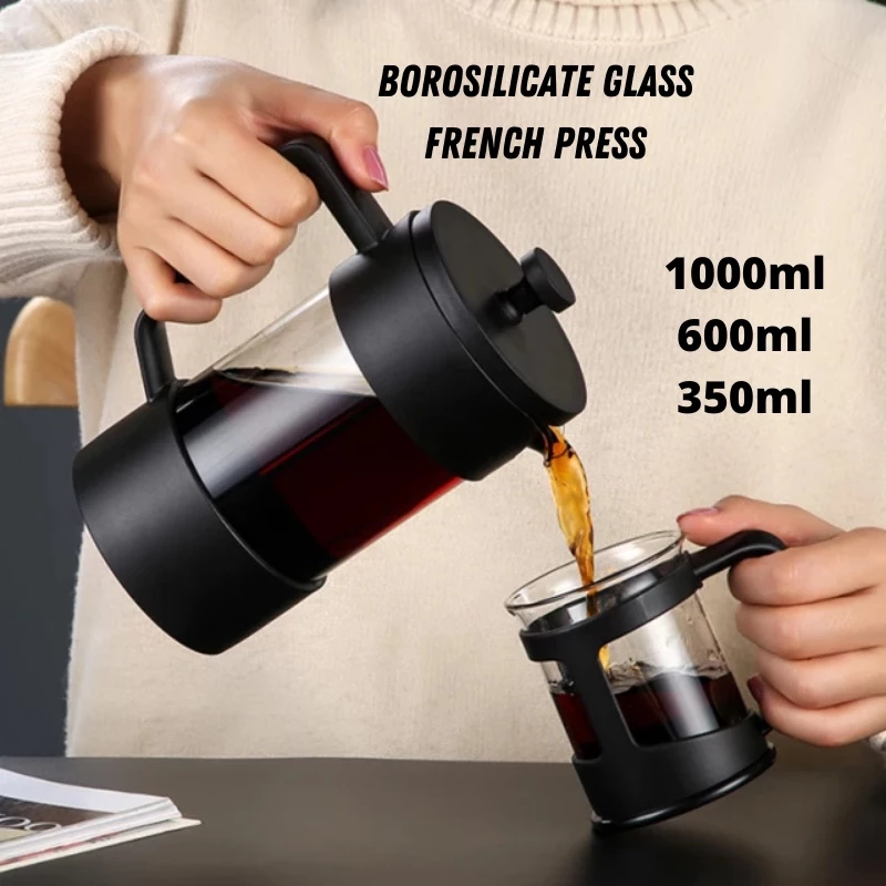 Mini French Press Coffee Maker 350ml