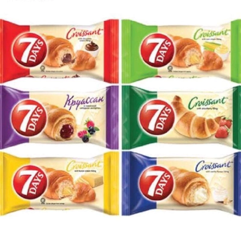 7 Days Croissant 60g Vanilla