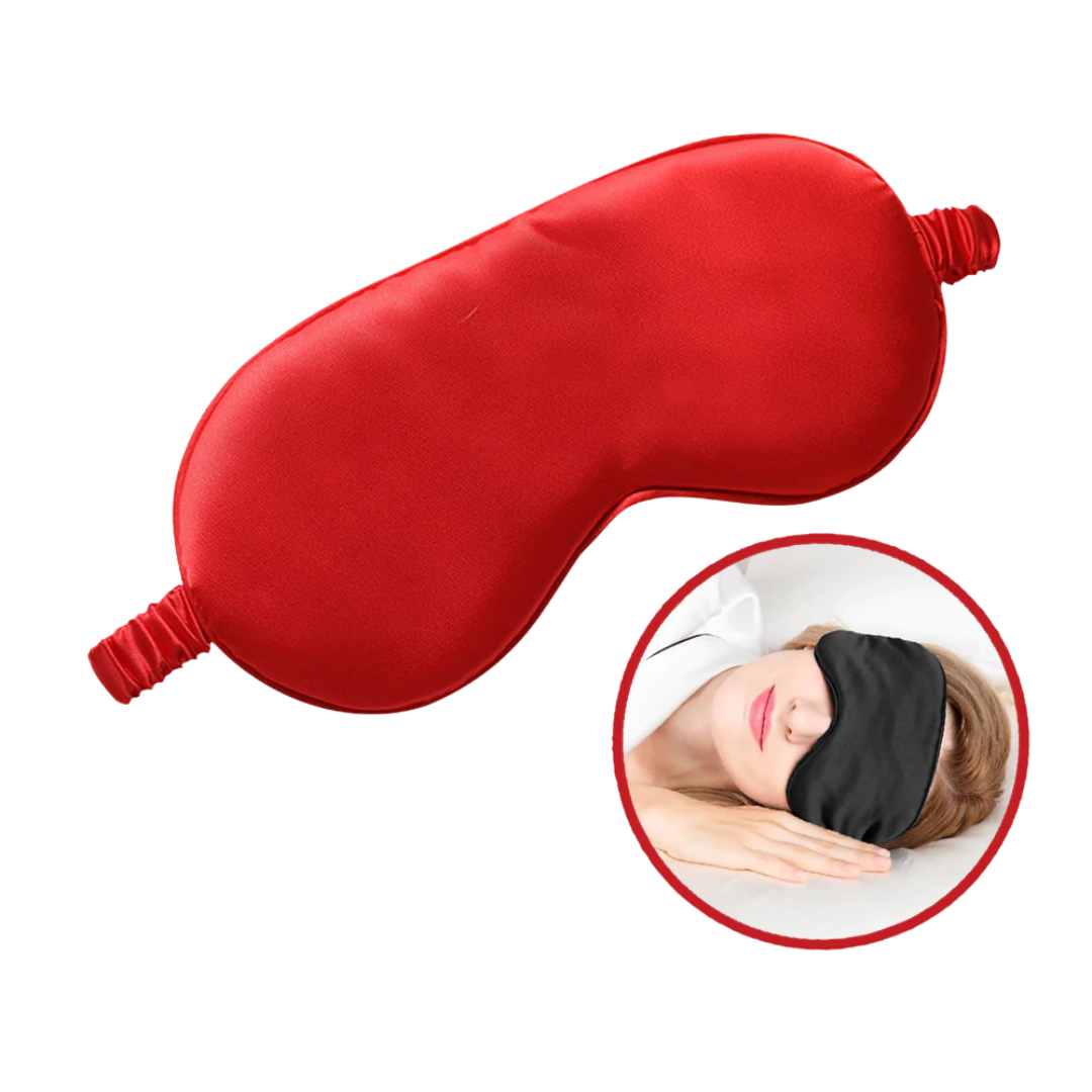 Satin Eye Mask - Red