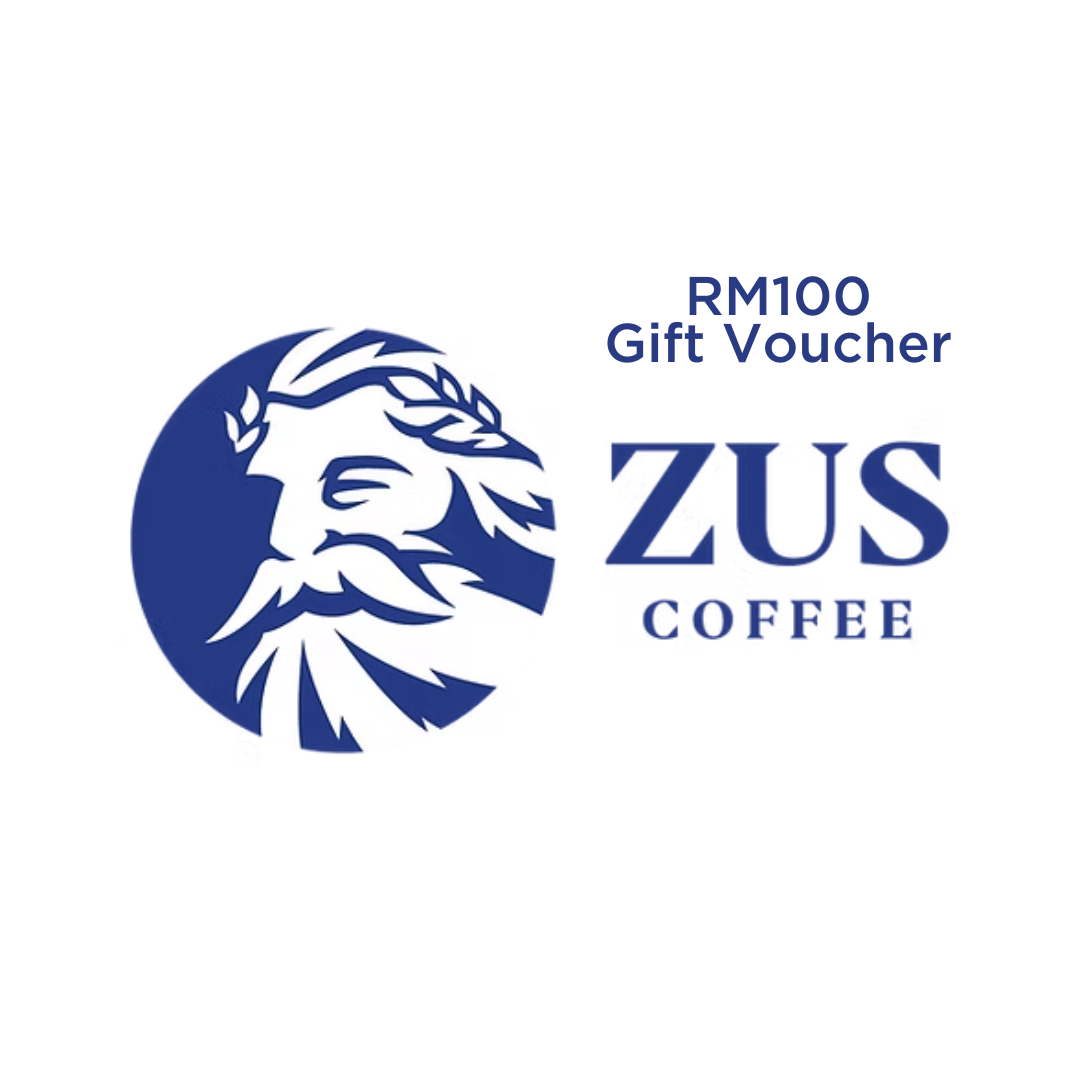 ZUS COFFEE Gift Voucher (RM100)