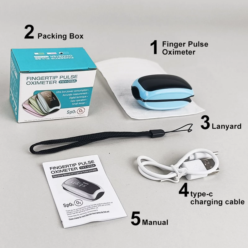 Pulse Oximeter Blue