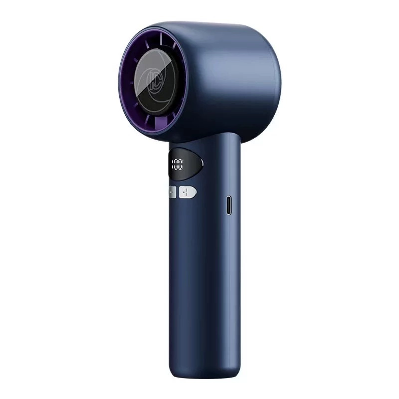 BREEZI 100-speed high-speed handheld fan Blue