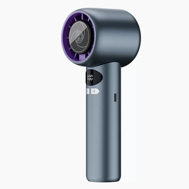 BREEZI 100-speed high-speed handheld fan Black