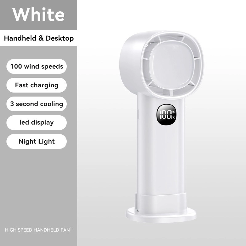 FANNY handheld fan White