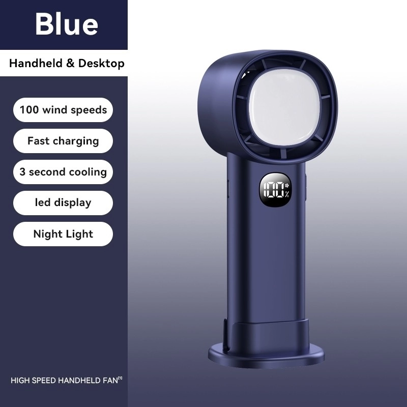 FANNY handheld fan Blue