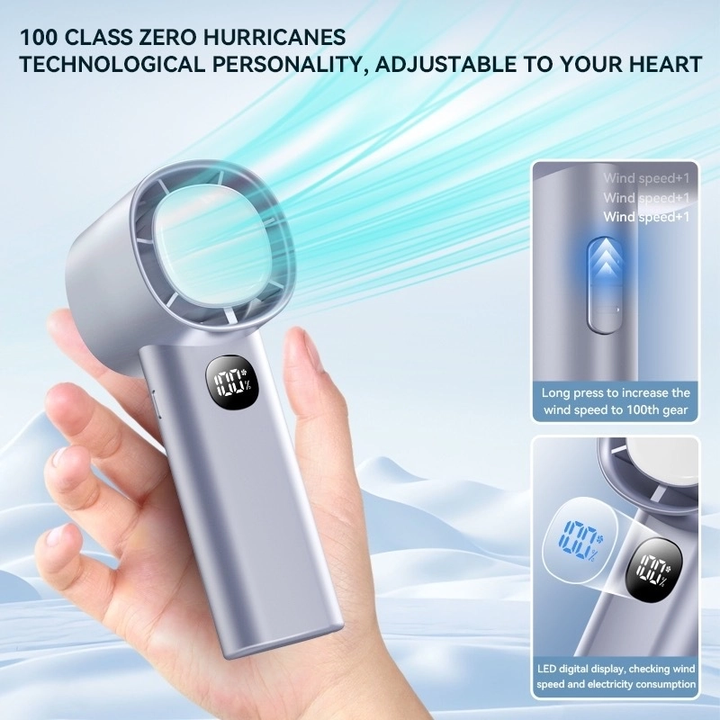 FANNY handheld fan Blue