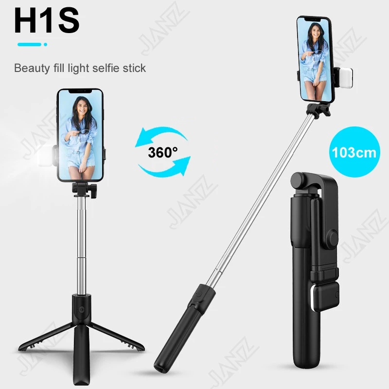 SNAPR Tripod Selfie Stick with Light Pink