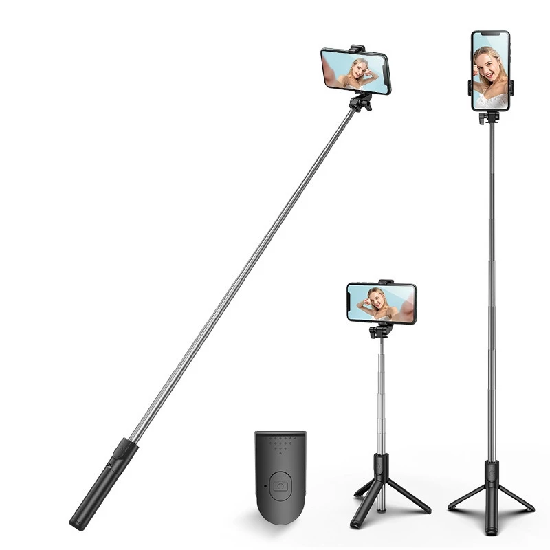 SNAPR Tripod Selfie Stick NO Light Black