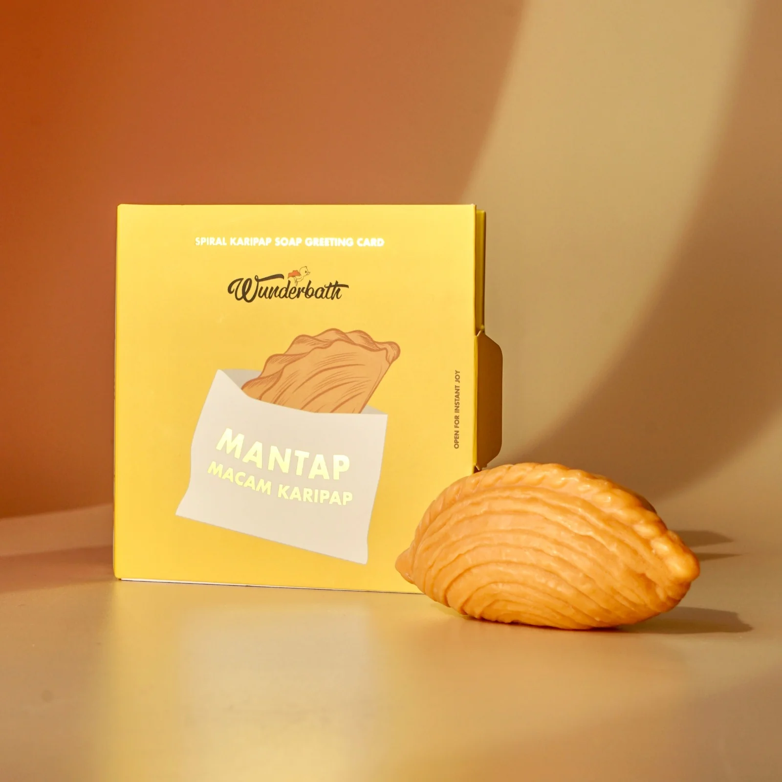 WUNDERBATH Karipap Spiral Soap