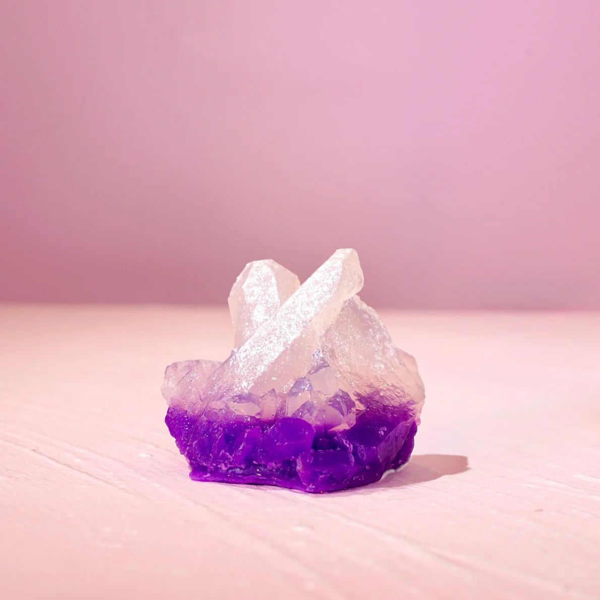 WUNDERBATH Amethyst Crystal Gem Soap Set