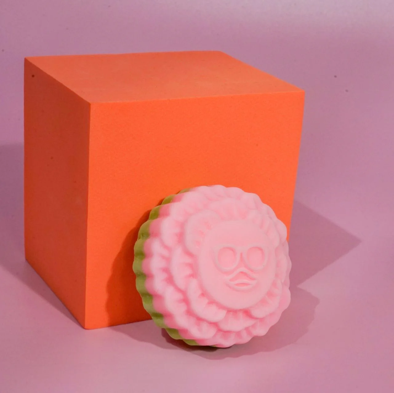 WUNDERBATH Snowskin Matcha Daifuku Mooncake Soap (Without Steamer)