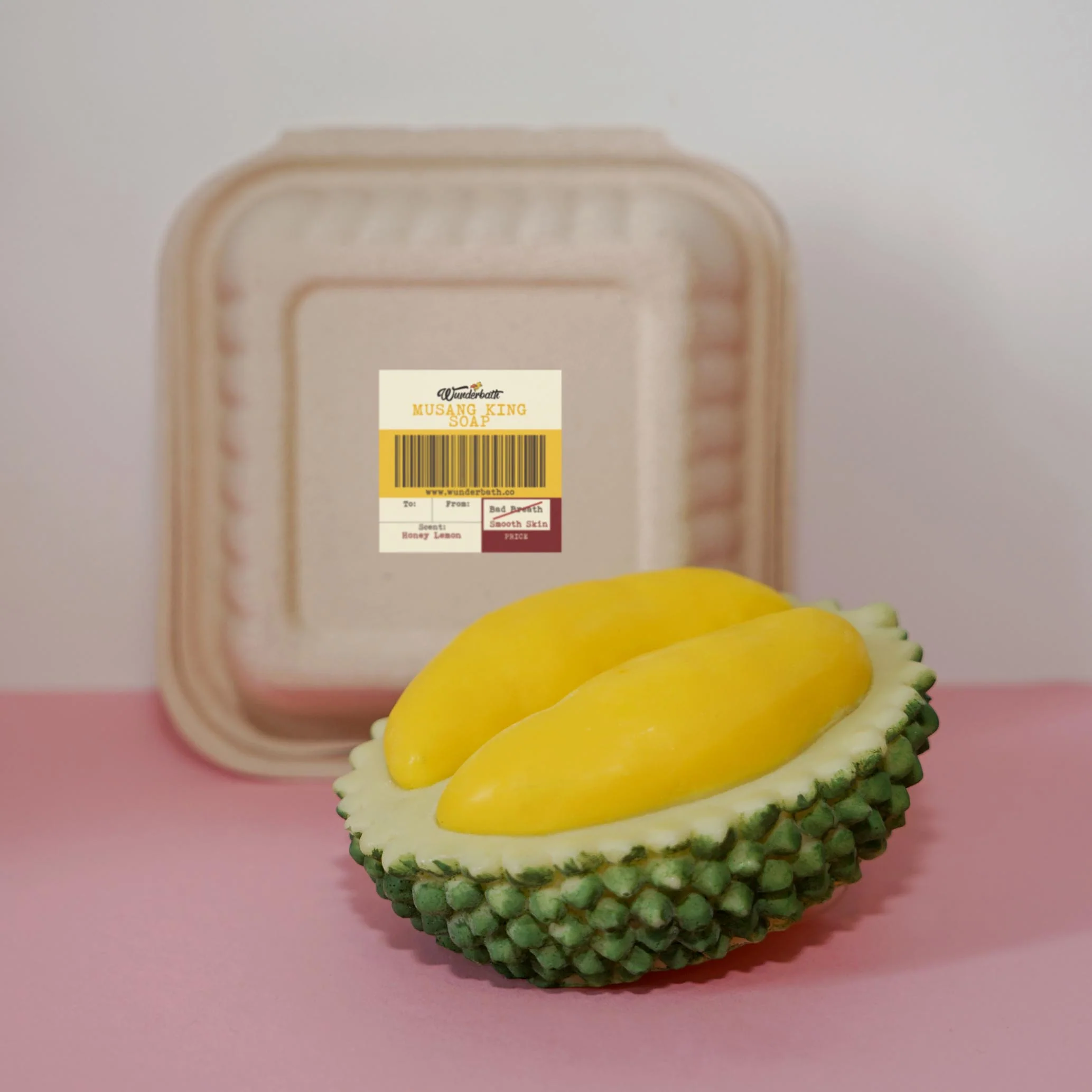 WUNDERBATH Musang King (Durian) Soap