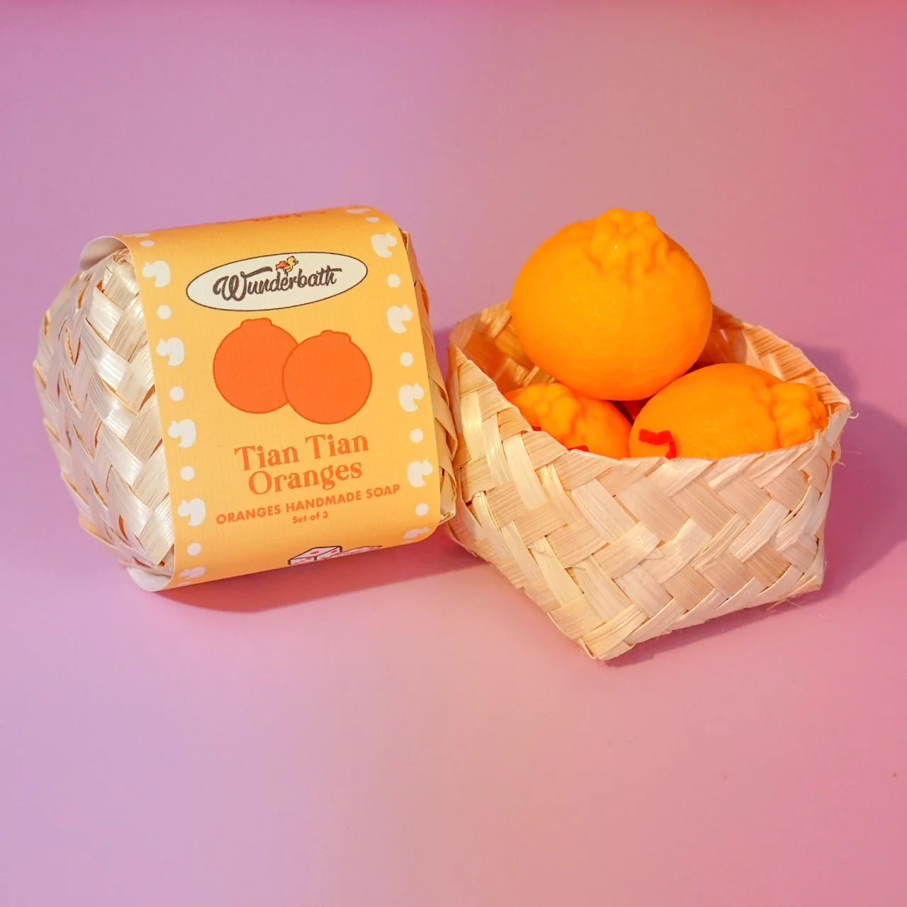WUNDERBATH Tian Tian Mandarin Oranges Soap