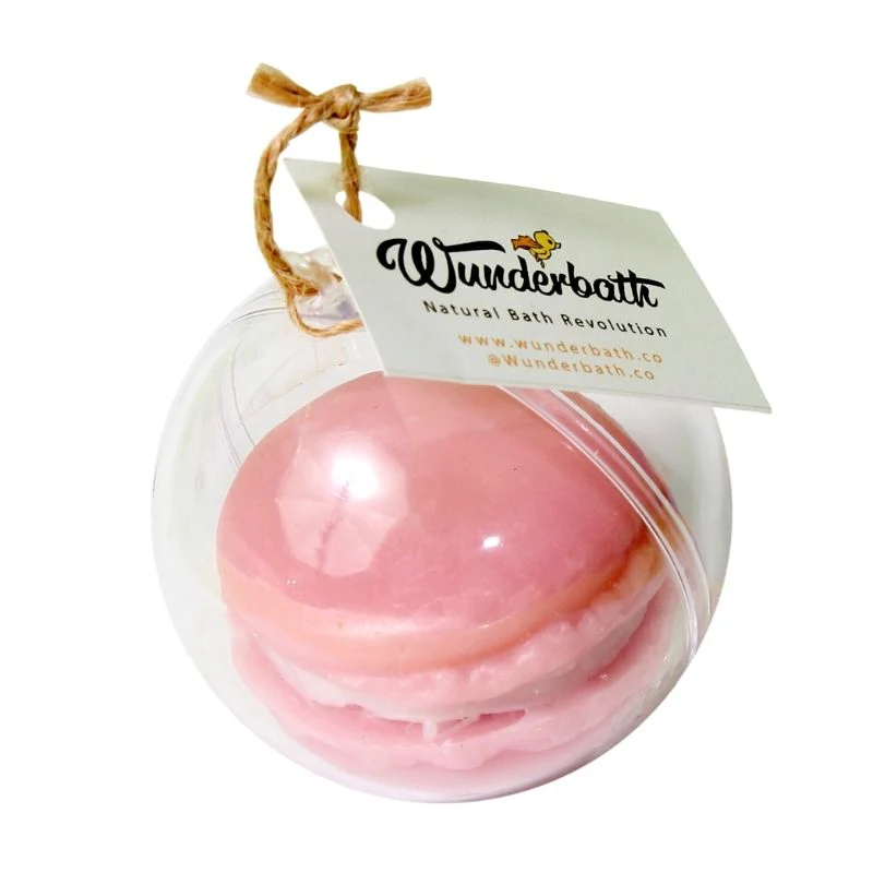 WUNDERBATH French Macaron Soap Pink