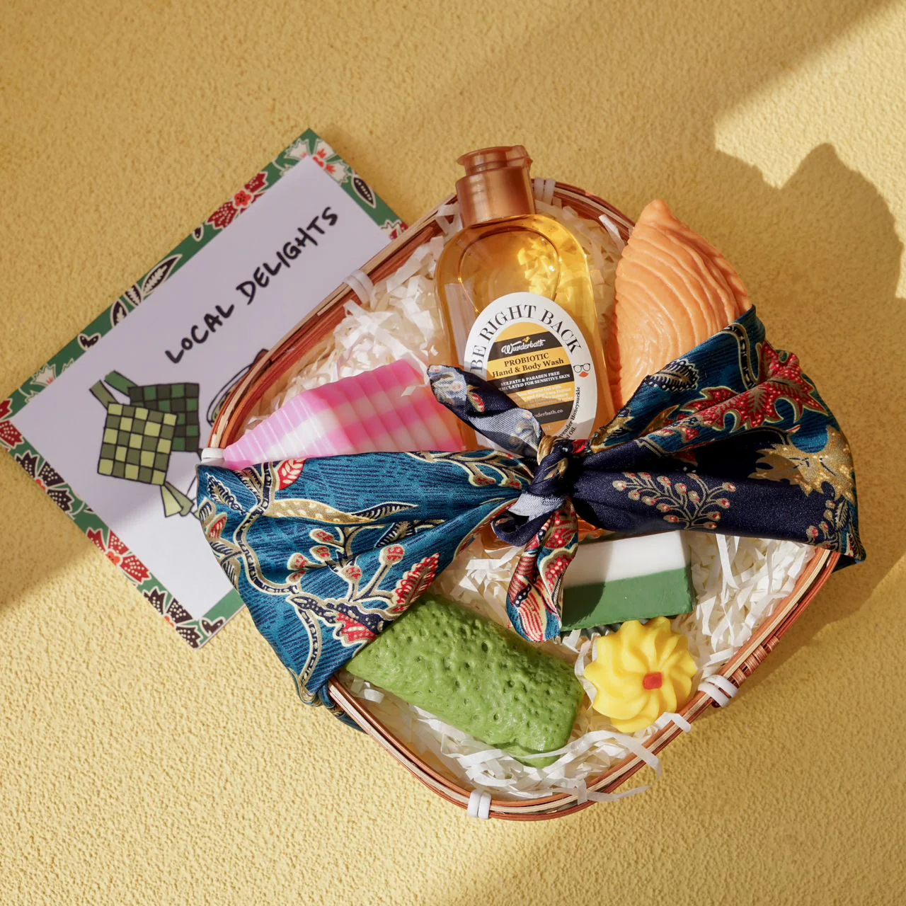 WUNDERBATH My Kuih Basket Gift Set