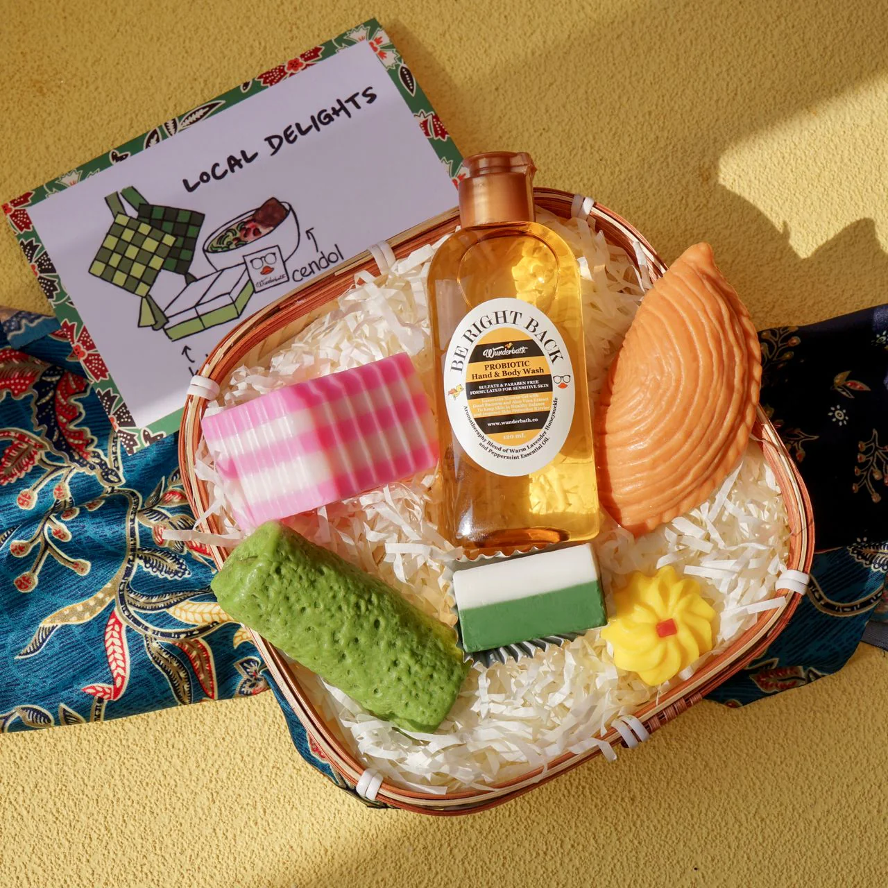 WUNDERBATH My Kuih Basket Gift Set