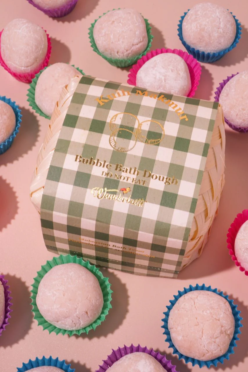 WUNDERBATH Kuih Makmur Bubble Bath Dough