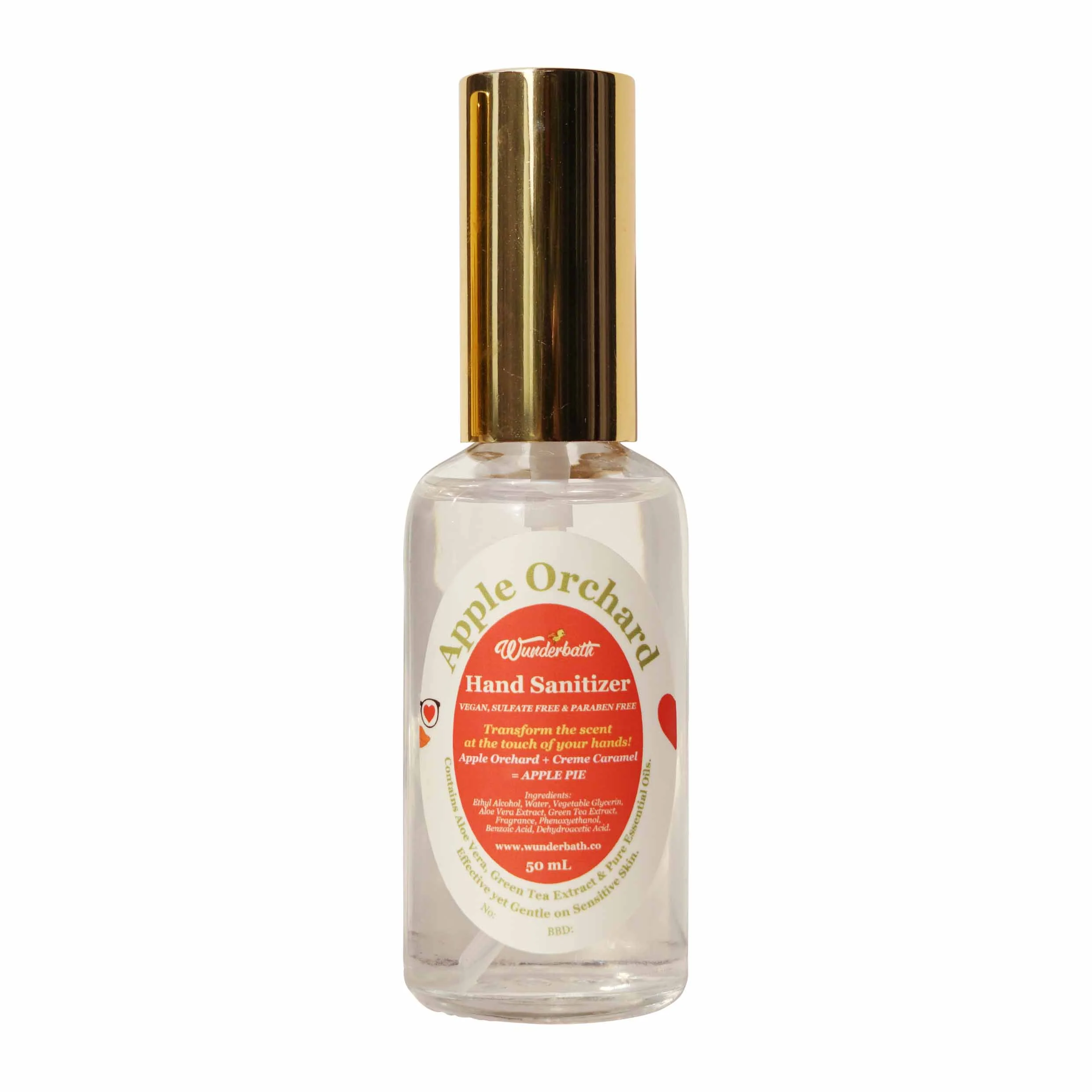 WUNDERBATH Apple Orchard Hand Sanitizer