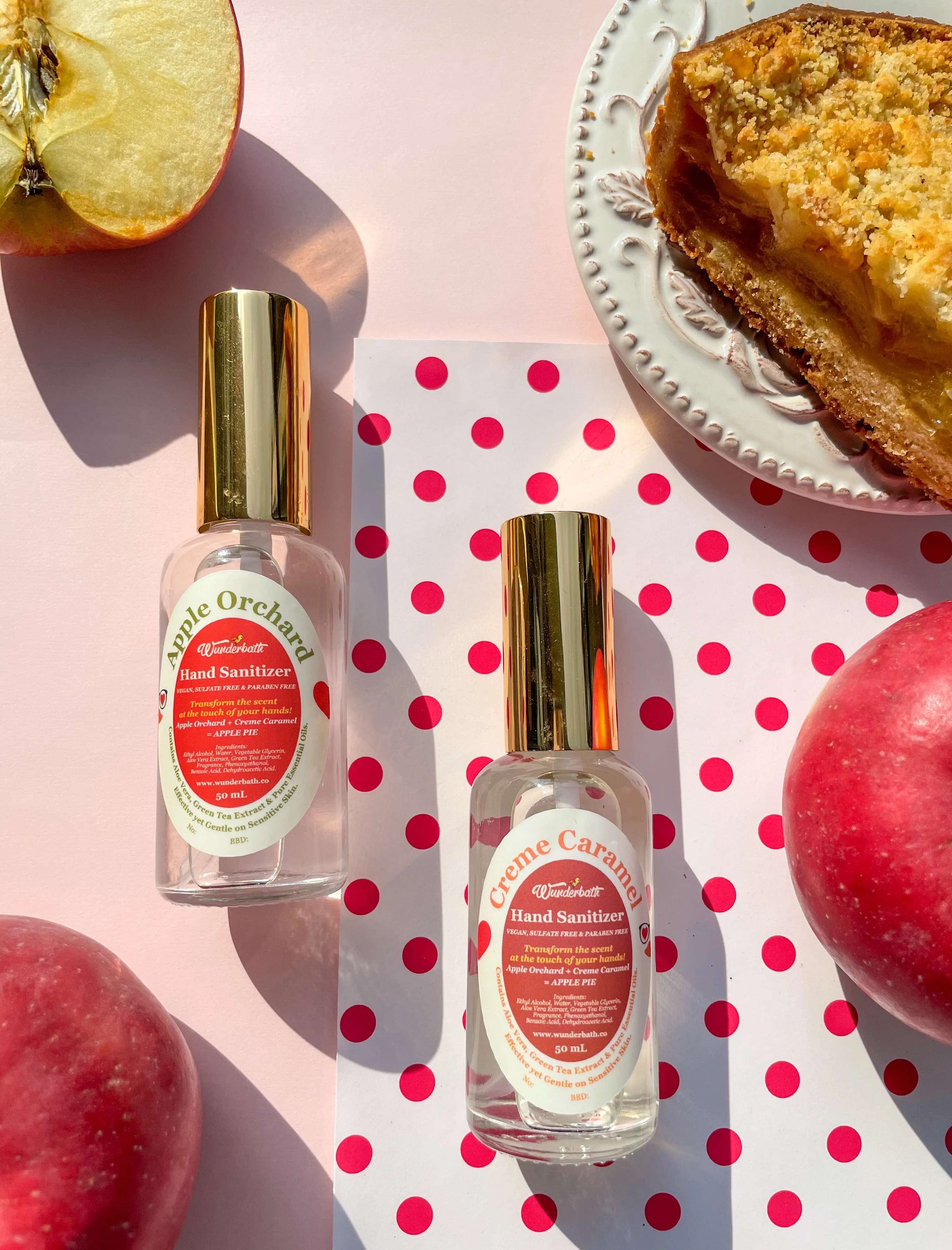 WUNDERBATH Apple Orchard Hand Sanitizer
