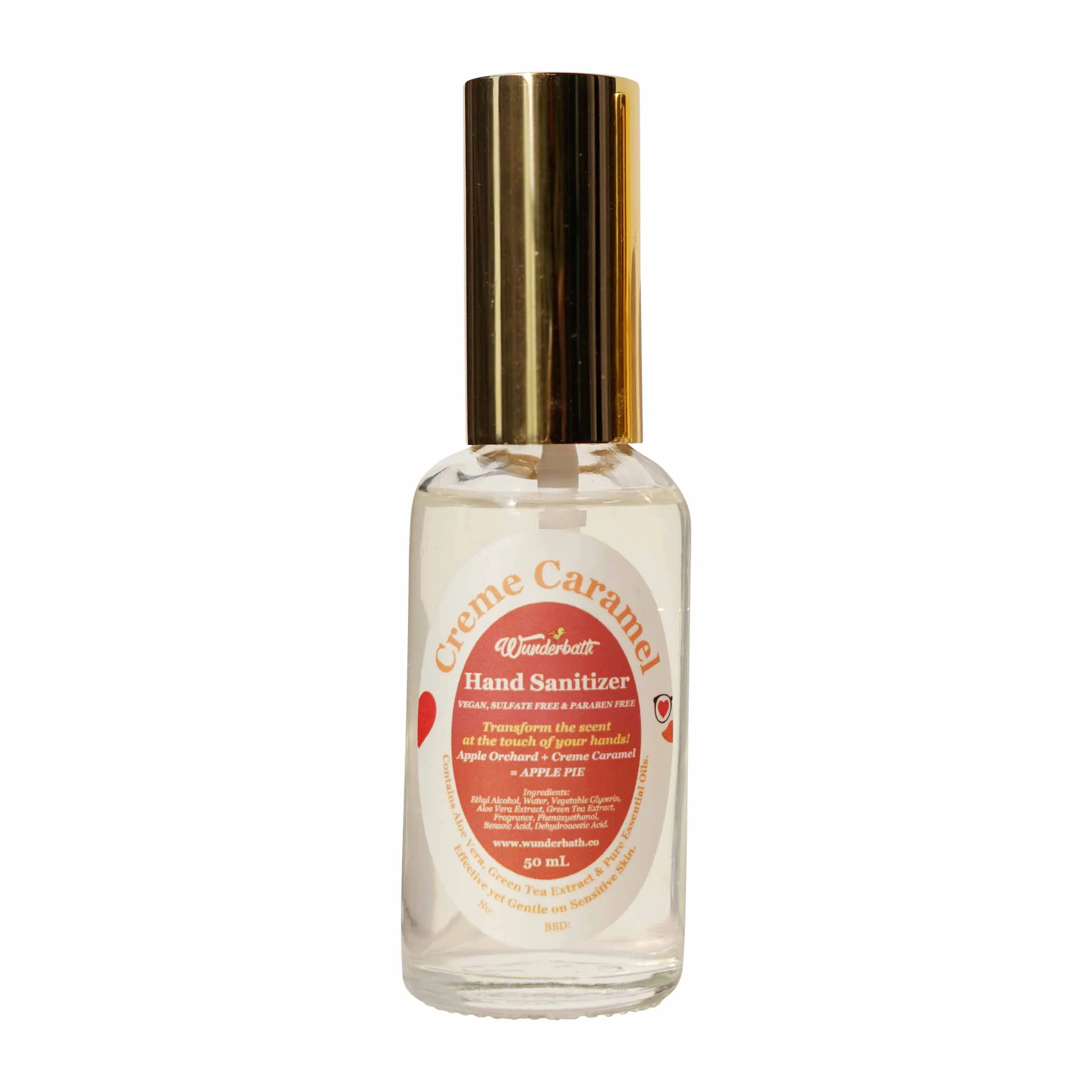 WUNDERBATH Creme Caramel Hand Sanitizer